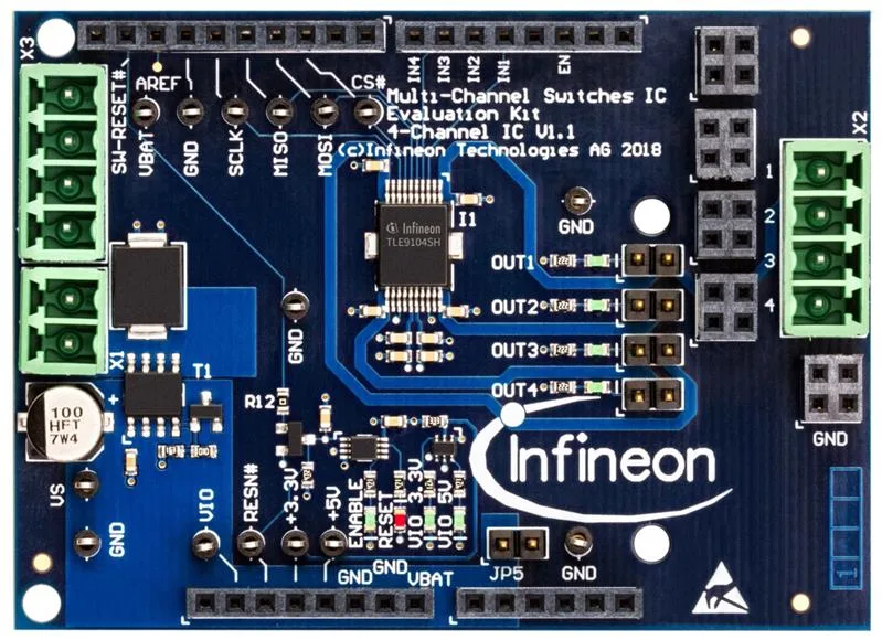 Infineon TLE9104SH_DEV_BOARD