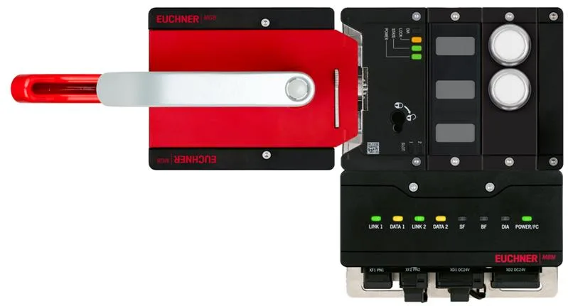 Euchner MGB2-L1HEB-PN-U-S3-DA-L-168092 Complete set MGB2-L1-PN (2 pushbuttons, closed-circuit current principle, door hinge on left)