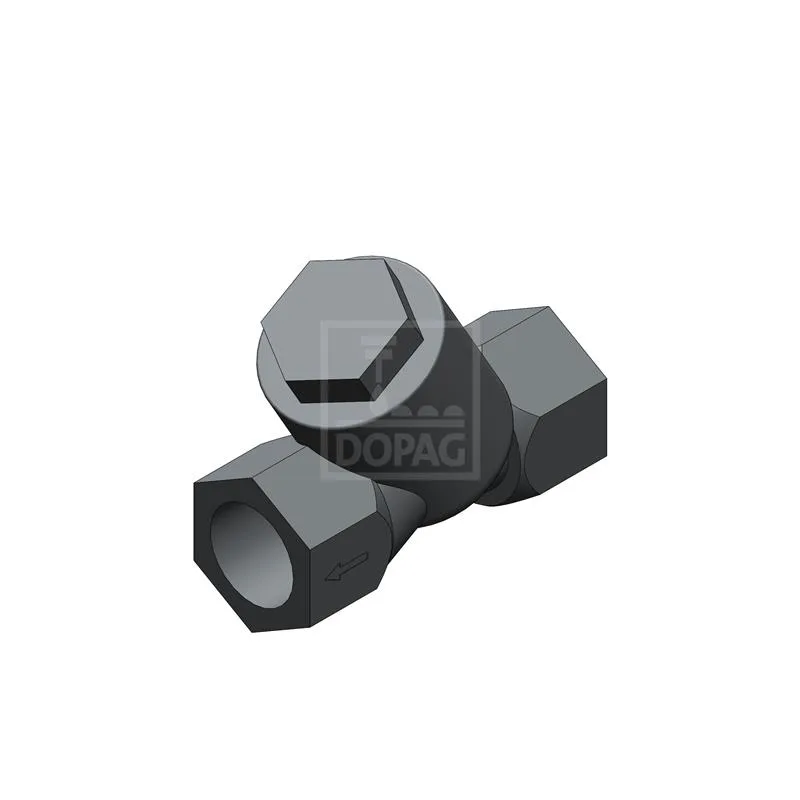 Dopag 30.09.003 Preliminary filter iG1/2 stainless