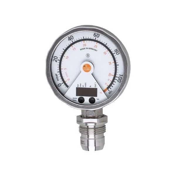 IFM PG-,10BREA01-MFRKG/US/      /P Analog göstergeli düz diyaframlı basınç sensörü