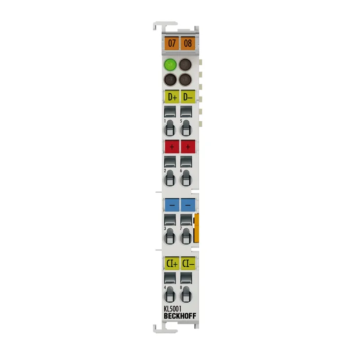 Beckhoff KL5001 Bus Terminal, 1-channel encoder interface, SSI