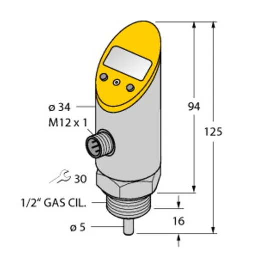 Turck TS-516-LI2UPN8X-H1141-L016