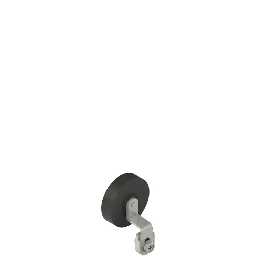 Pizzato VN A00KE-R5 Adjustable shaped metal revolving lever with rubber roller, Ø 40 mm