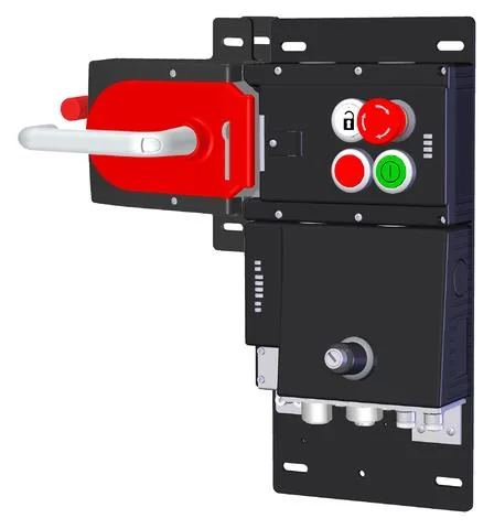 Euchner MGB-L1HEB-PNA-L-136431 Locking set MGB-L1-PN (guard locking by spring force) with 5 control elements, 7/8" and M12 plugs