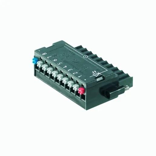 Weidmüller BL-I/O 3.50/10F PNP LED SN BK BX