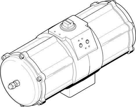 Festo DAPS-3840-090-R-F16 Döner Silindir|çeyrek dönüşlü aktüatör