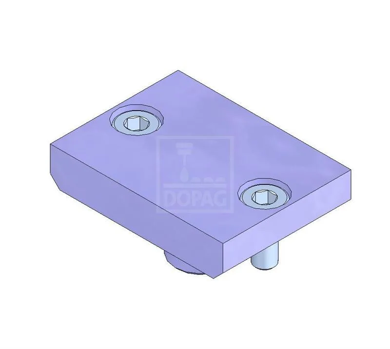 Dopag 560.15.27 Blind plate complete