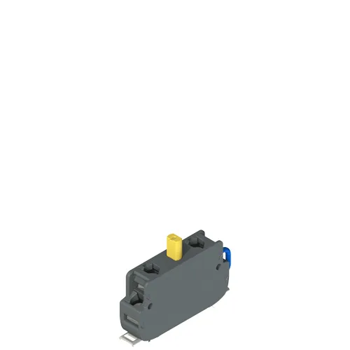 Pizzato E2 CF01S2V1 Self-monitored contact block, base fixing, 1NC slow action