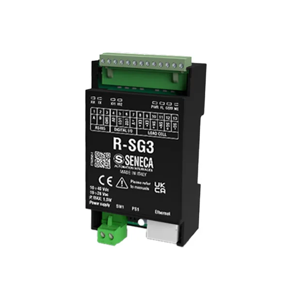 Seneca R-SG3 ModBUS Strain gauge input module with advanced features