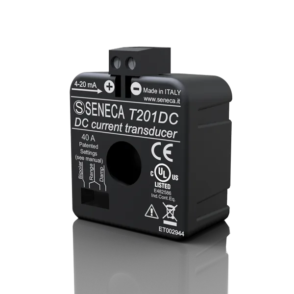 Seneca T201DC DC loop powered 420 mA current transducer