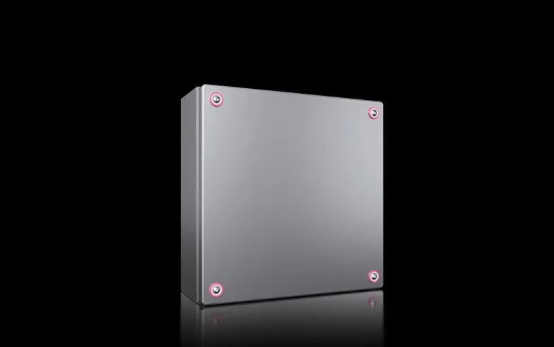 Rittal KX 1567.000 KX terminal kutusu, GYD: 300x300x120 mm, paslanmaz çelik 14301, montaj plakasız, kapaklı, hızlı kilit ile