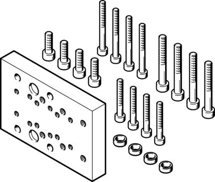 Festo DHAA-D-L-25-G7-12 Adaptör Takımı