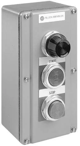 Allen Bradley 800T-2ATR 30mm Push Button Station 800T PB