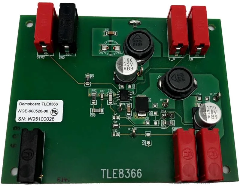 Infineon DEMOBOARD TLE8366EV