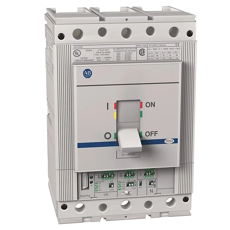 Allen Bradley 140G-K6H3-D30-CA Molded Case Ckt-Bkr