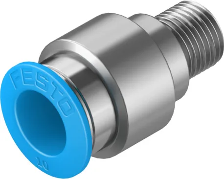 Festo QS-1/8-10-I Çabuk Bağlantı Rakoru