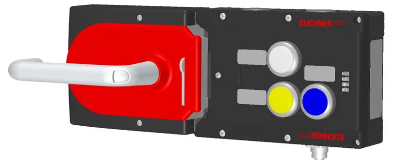 Euchner MGB-L0H-APA-L-110551 Interlocking set MGB-L0H-APA, with 3 pushbuttons, incl label carrier, M12 for enabling switch