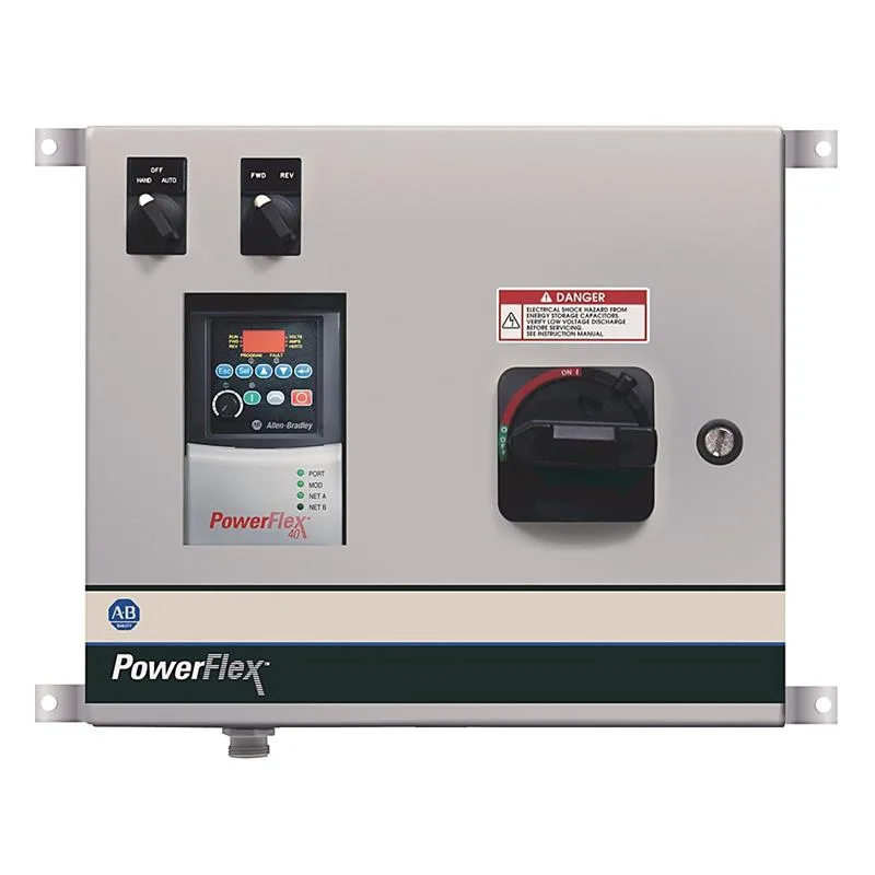Allen Bradley 23B-D2P3D10CNN-P6-S22-S23 PowerFlex 40 AC Packaged Drive