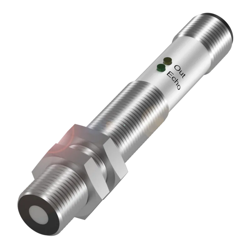 Balluff BUS M12E0-PPXCR-020-S04G Dijital ve analog çıkışlı ultrasonik sensörler