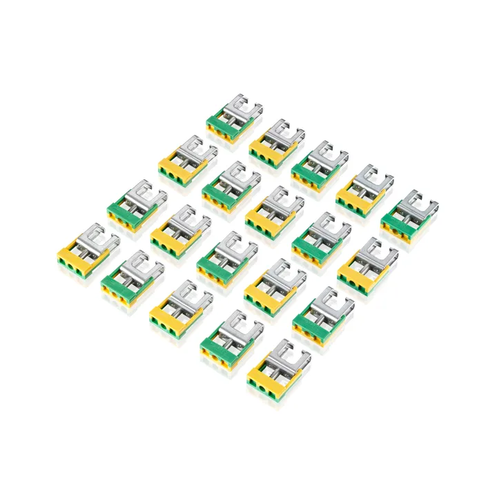 Beckhoff ZB8531 U-clamp terminal, 075…6 mm², for PE connection to the rail (10 x 3 mm)