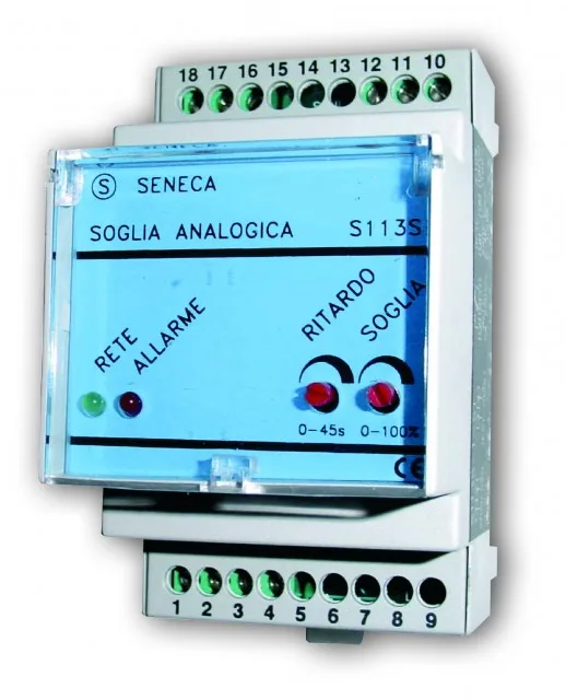 Seneca S113S DC current / voltage single alarm trip module