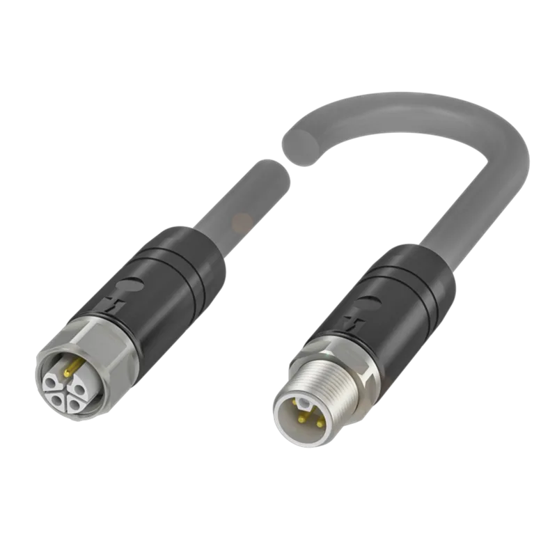 Balluff BCC S415-S415-3L-386-PX85A5-100 Çift uçlu kablo setleri