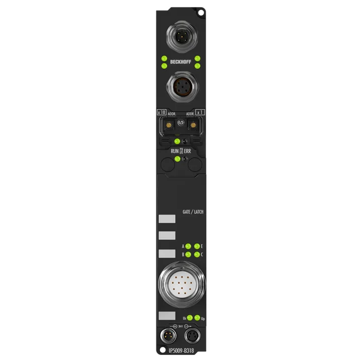 Beckhoff IP5009-B310 Fieldbus Box, 1-channel encoder interface, PROFIBUS, SSI, M23