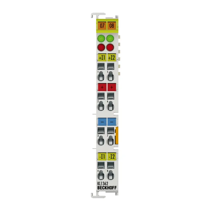 Beckhoff KL1362 Bus Terminal, 2-channel digital input, break-in alarm, 24 V DC, 3 ms
