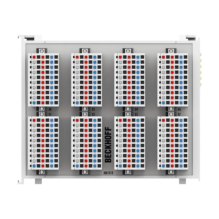 Beckhoff KM1018 Bus Terminal module, 64-channel digital input, 24 V DC, 02 ms