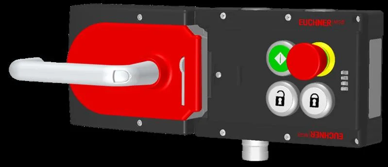 Euchner MGB-L2H-APA-L-110461 Locking set MGB-L2H-APA (guard locking by solenoid force) with 3 pushbuttons, emergency stop, RC18