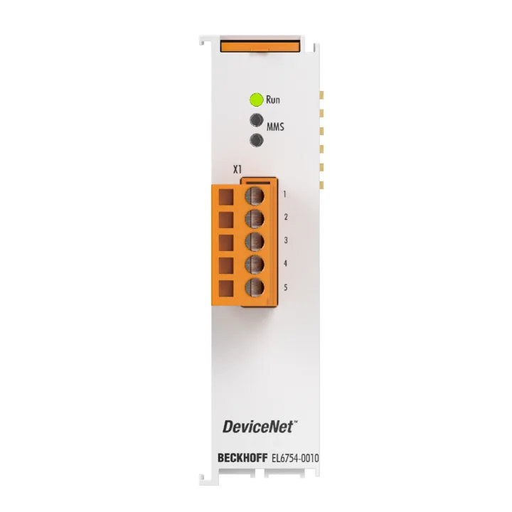 Beckhoff EL6754-0010 EtherCAT Terminal, 1-channel communication interface, DeviceNet, slaveNew