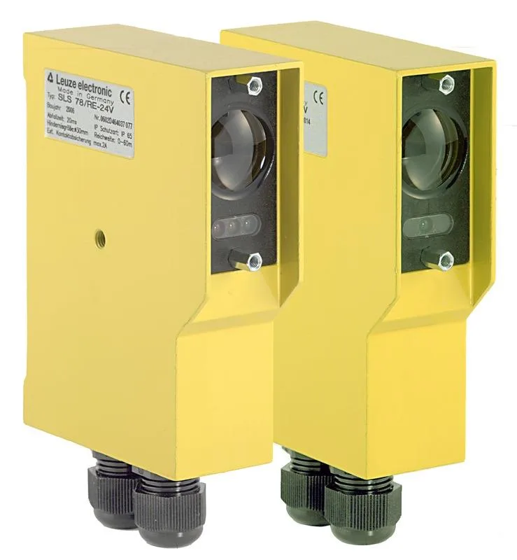 Leuze SLS 78/2 RE 24V/G Tek ışınlı emniyet bariyeri alıcısı