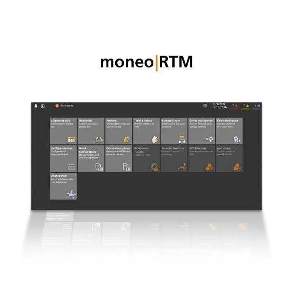 IFM moneo trial to full License on-premises licence to activate the condition monitoring software after the trial version