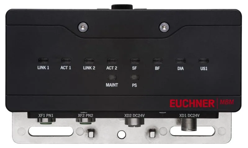 Euchner MBM-PN-S2-MLI-3B-169766 Bus module MBM-PN (M12 connection, D-coded, L-coded 5-pin)