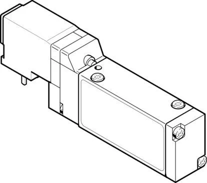 Festo MEH-3/2-5,0-I-B Selenoid valf