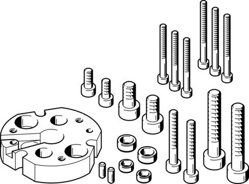 Festo HAPG-SD2-33 Adaptör Takımı