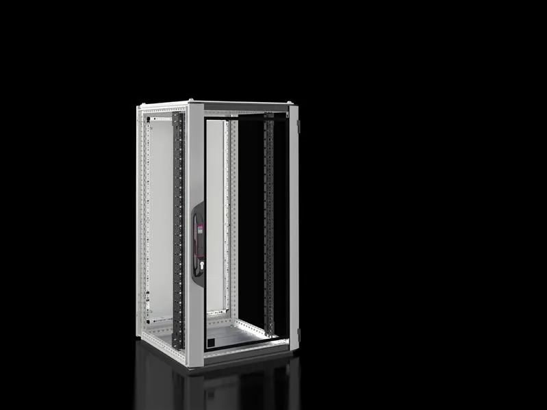 Rittal VX 5326.131 VX IT, 19" mounting angles, standard, front, glazed door, WHD: 600 x 1200 x 600 mm, 24 HE, IP 55