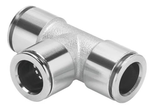 Festo NPQM-T-Q4-E-P10 T-Çabuk Bağlantı Elemanı