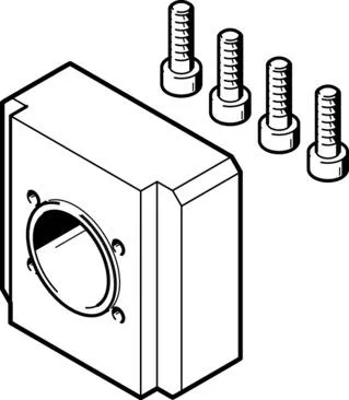 Festo EAMF-A-L27-55A Motor flanşı