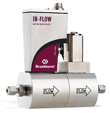 Bronkhorst IN-FLOW F-231MI Industrial Style High-Pressure Mass Flow Controller for Gases