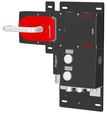 Euchner MGB-L1HB-PNA-L-121768 Locking set MGB-L1-PN (guard locking by spring force) with 2 control elements, 7/8" and M12 plugs
