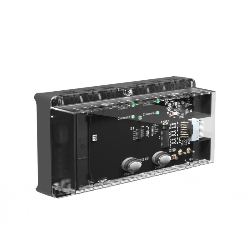 Alre KTFRL-214.140 Wireless temperature actuator heating/cooling for mounting in heating circuit distributor, 4-channel, IP20