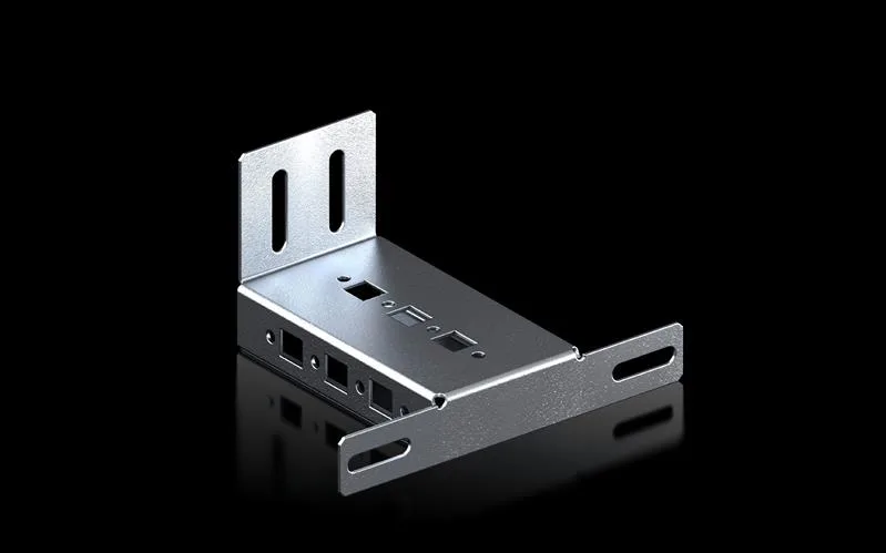 Rittal IT 5302.124 Mounting angle additional fastening attachment, for VX IT 19” mounting angle standard, for fastening the 4826 mm (19") mounting angle standard onto the outer mounting level, for enclosure width 800 mm