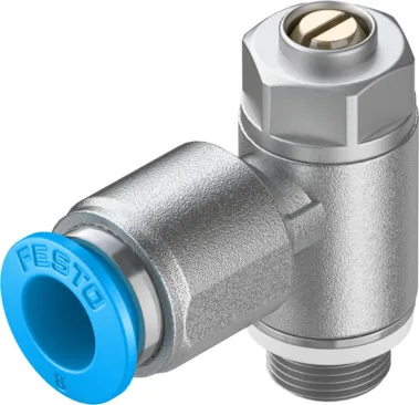Festo GRLZ-1/8-QS-8-D Tek yönlü akış kontrol valfleri
