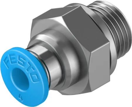 Festo QS-G1/8-4 Çabuk Bağlantı Rakoru