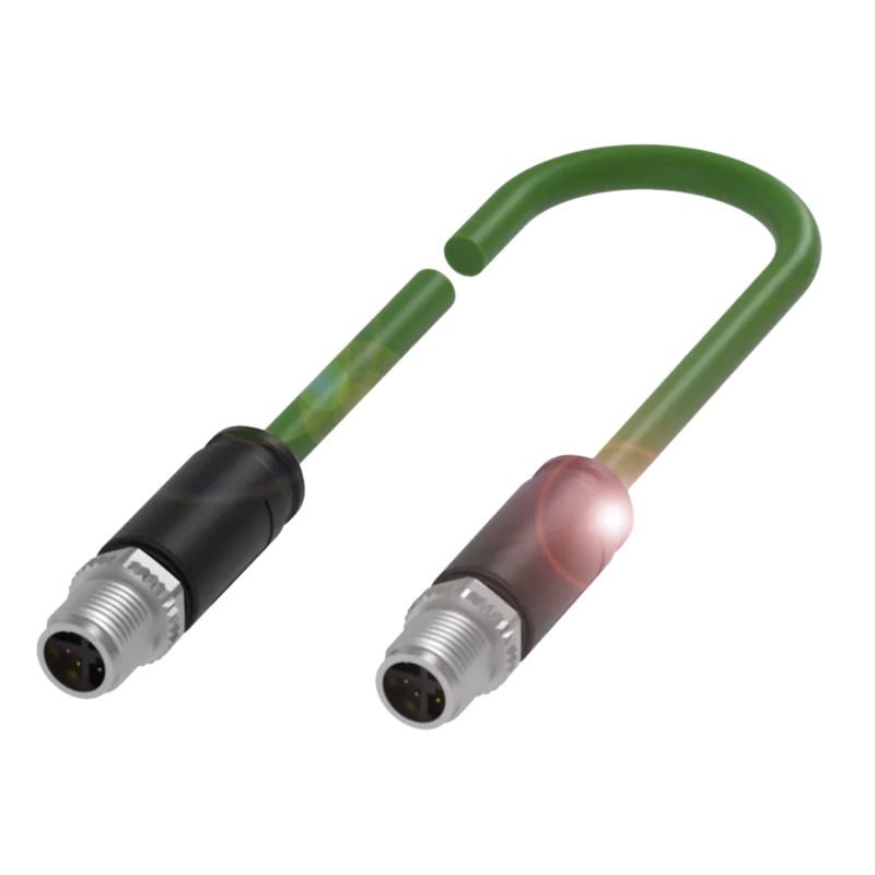 Balluff BCC M418-M418-6X-378-PS58N9-150 Çift uçlu kablo setleri