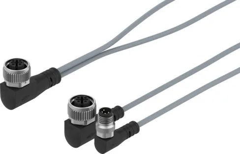 Festo NEDV-L2R1-V7-M12W3-K-0.1L1-N-M8W4-0.2R1 Bağlantı kablosu