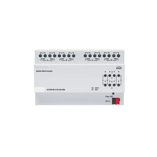 Esylux CU-DIN SB 4-CH 10A KNX