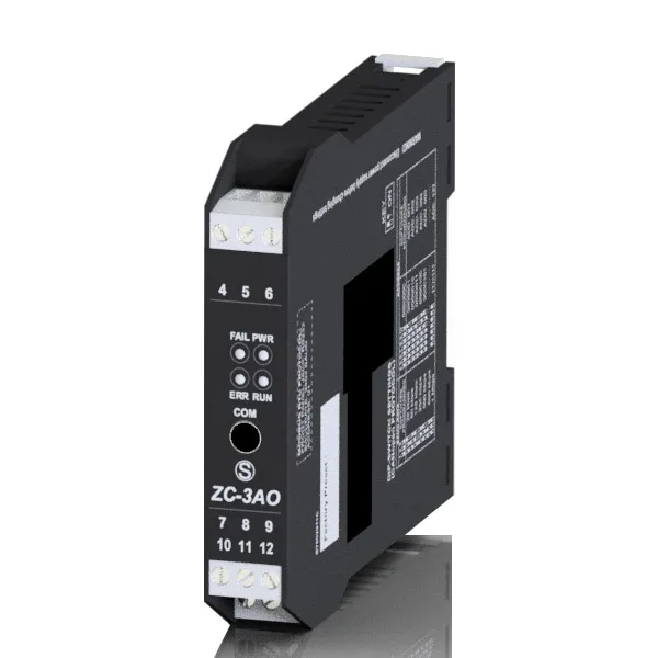 Seneca ZC-3AO 3 CH analog output (mA, V) CANopen module