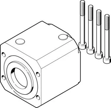 Festo EAMK-A-H40-118A/B/C Coupling housing